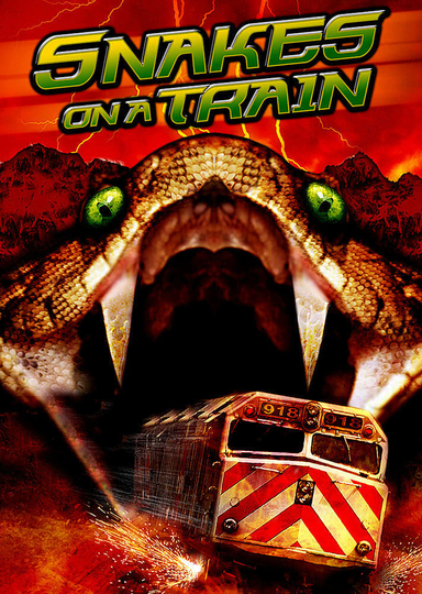 Snakes on a Train Poster