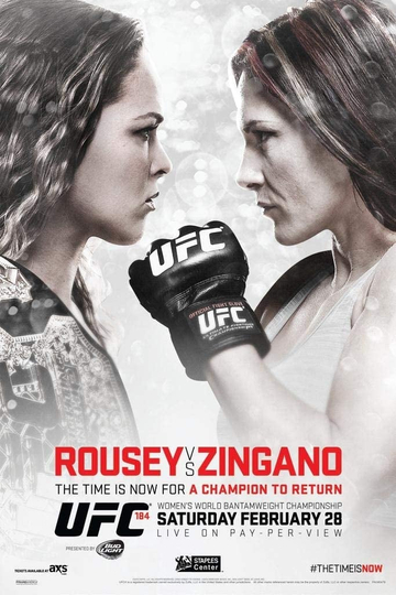 UFC 184: Rousey vs. Zingano Poster