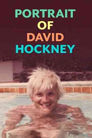 Portrait of David Hockney Poster