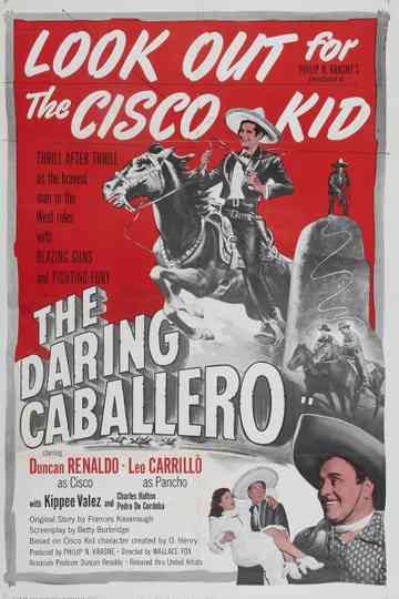 The Daring Caballero Poster