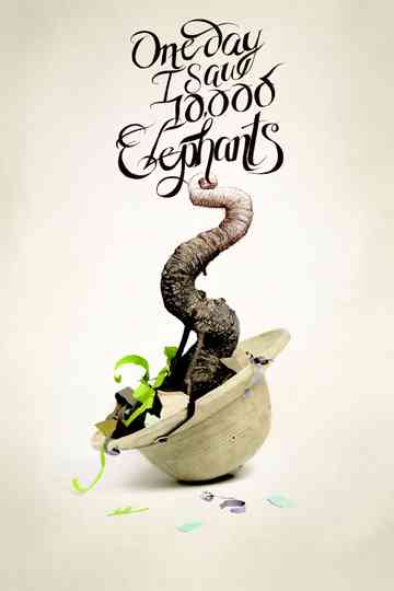 One Day I Saw 10000 Elephants Poster