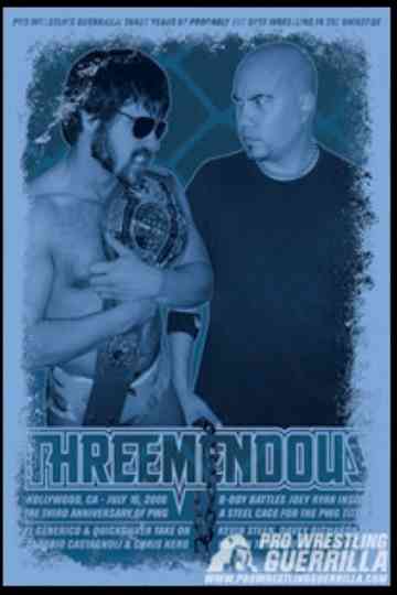 PWG Threemendous Poster