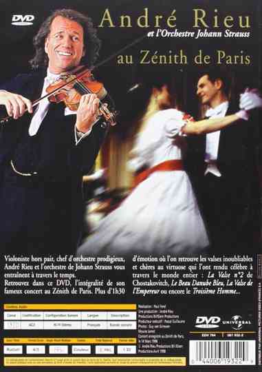 Andre Rieu  Au Zenith de Paris Poster