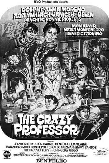 The Crazy Professor Poster