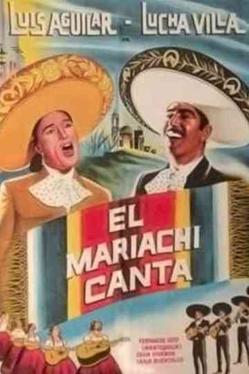El mariachi canta Poster