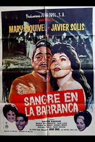 Sangre en la barranca Poster