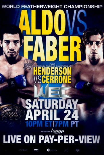 WEC 48 Aldo vs Faber