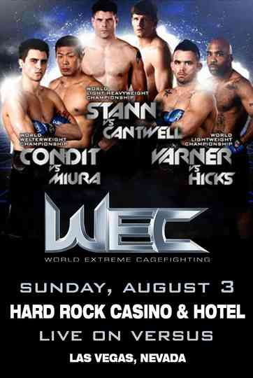 WEC 35 Condit vs Miura Poster