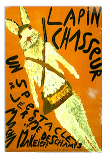 Les Deschiens  Lapin chasseur Poster