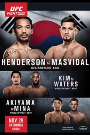 UFC Fight Night 79: Henderson vs. Masvidal Poster