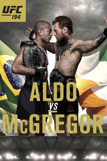 UFC 194 Aldo vs McGregor Poster