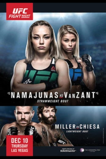 UFC Fight Night 80 Namajunas vs VanZant