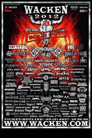 In Extremo Live at Wacken Open Air 2012 Poster
