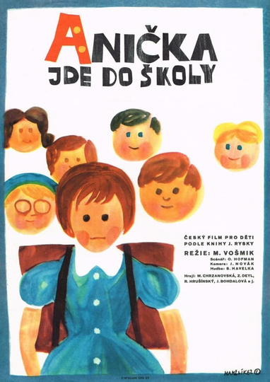 Anička jde do školy Poster