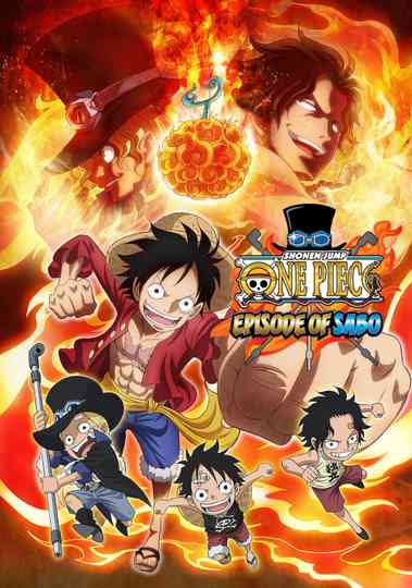 One Piece Episode of Sabo: The Three Brothers' Bond - The Miraculous Reunion and the Inherited Will Poster