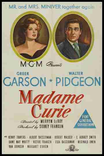 Madame Curie Poster