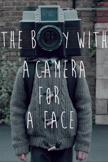 The Boy with a Camera for a Face Poster