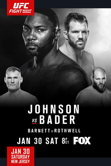 UFC on Fox 18 Johnson vs Bader Poster