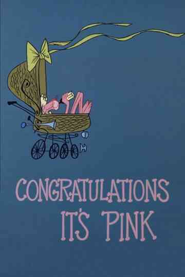 Congratulations It's Pink Poster