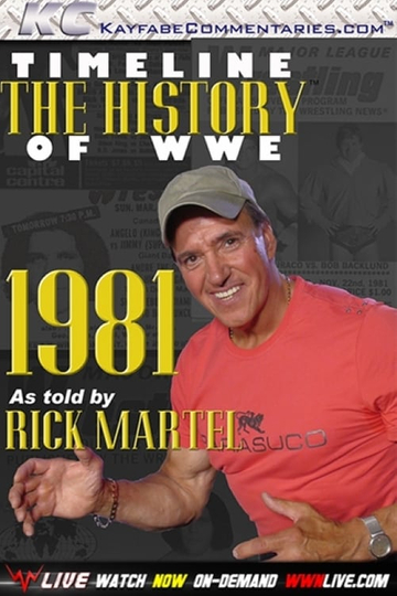 Timeline: The History of WWE – 1981 – As Told By Rick Martel Poster