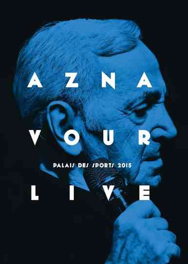 Charles Aznavour - Live Palais des Sports Poster