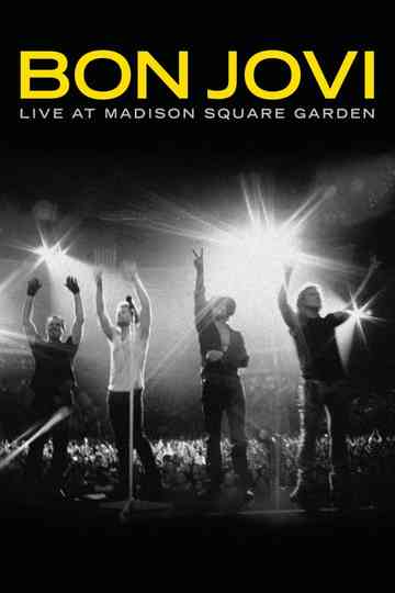 Bon Jovi | Live at Madison Square Garden Poster