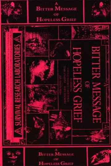 A Bitter Message of Hopeless Grief poster