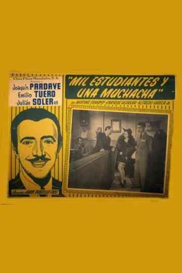 Mil estudiantes y una muchacha Poster