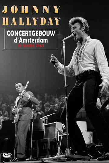 Johnny Hallyday concert Amsterdam 1963 Poster