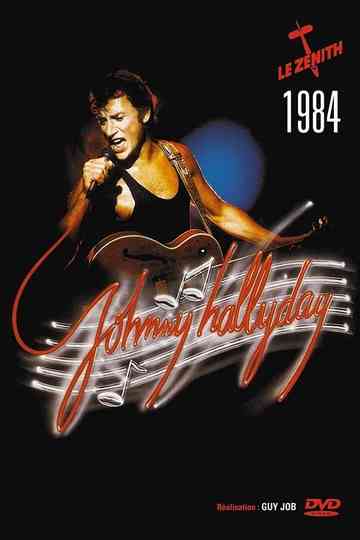 Johnny Hallyday  Zénith 1984 Poster