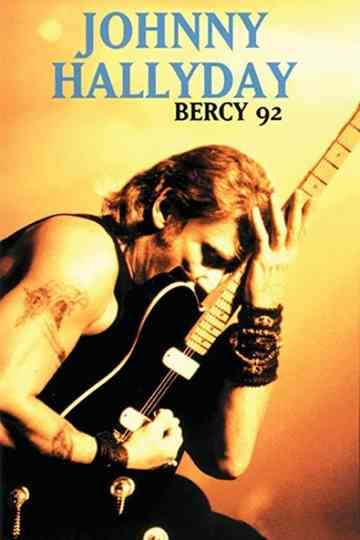 Johnny Hallyday  Bercy 92 Poster