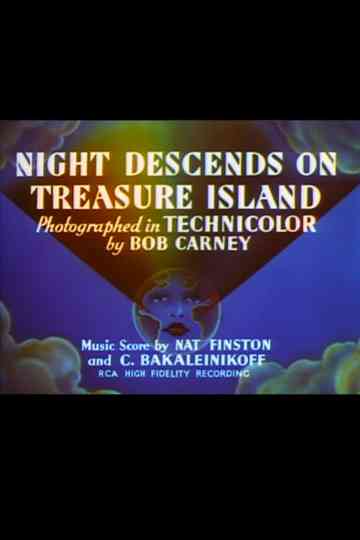 Night Descends on Treasure Island Poster