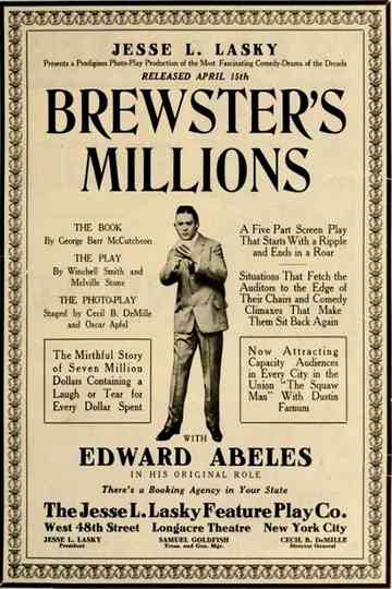 Brewster's Millions Poster
