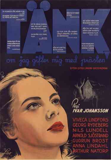 Tänk, om jag gifter mig med prästen Poster