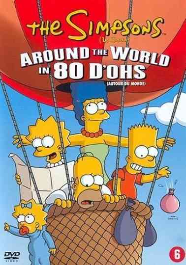 The Simpsons Around the World in 80 DOhs poster