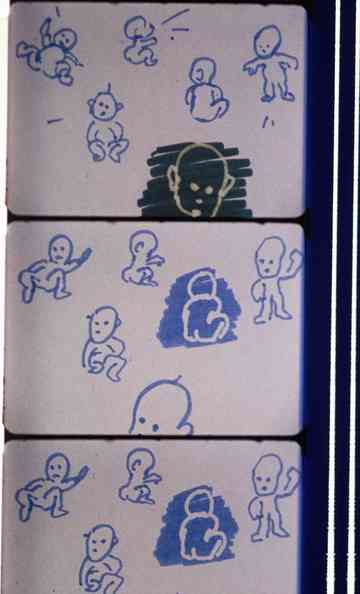 A Frog on the Swing Poster