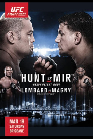 UFC Fight Night 85 Hunt vs Mir