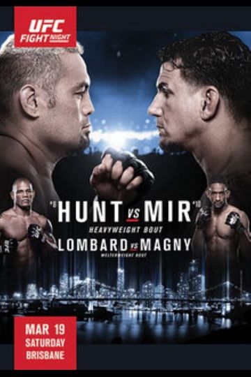 UFC Fight Night 85 Hunt vs Mir