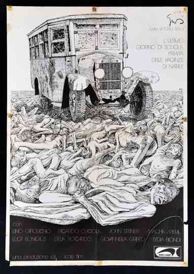 The Last Day of School Before Christmas Poster