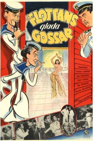 Flottans glada gossar Poster