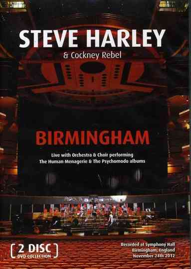Steve Harley & Cockney Rebel: Birmingham - Live With Orchestra & Choir Poster