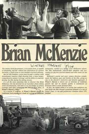 Winters Harvest Poster