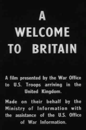 A Welcome to Britain Poster