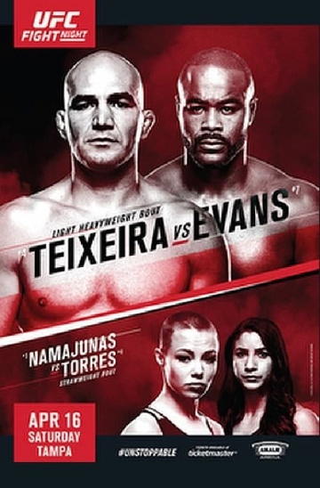 UFC on Fox 19 Teixeira vs Evans