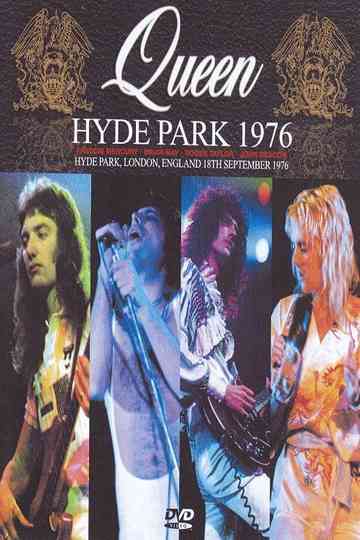Queen Live in Hyde Park London Poster