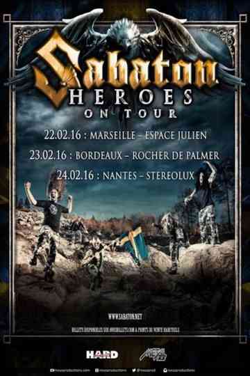 Sabaton: France, Nantes 2016 Poster