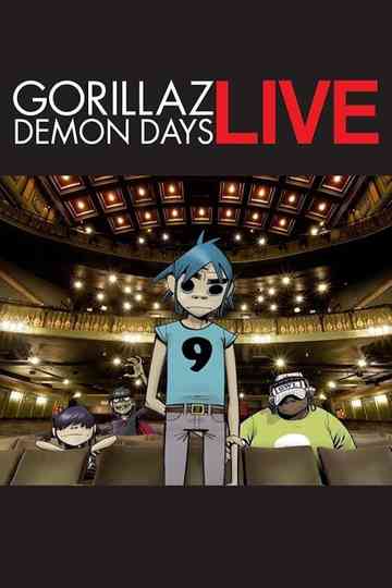 Gorillaz: Demon Days Live at the Manchester Opera House Poster