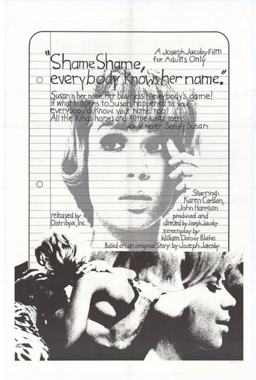 Shame Shame Everybody Knows Her Name Poster