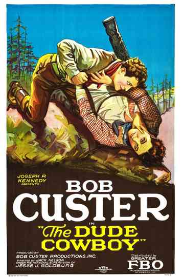 The Dude Cowboy Poster