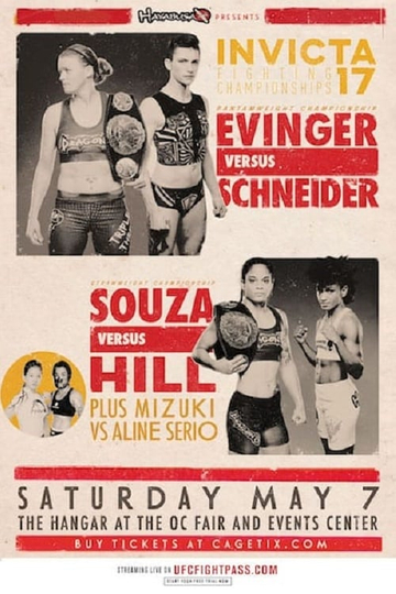 Invicta FC 17 Evinger vs Schneider Poster